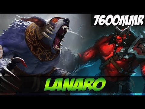 Lanaro 7600 MMR Plays Ursa and Axe - Dota 2