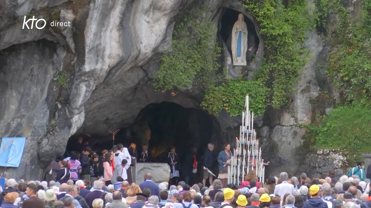 Chapelet du 4 juin 2025 à Lourdes