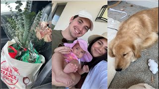 Vlog: how we are doing after 5 months of being parents - honest update + murphy badboy + trader joes