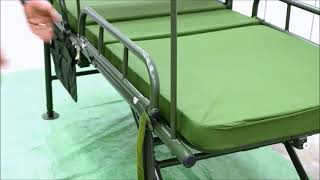 field hospital bed side rails
