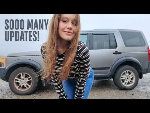 The MANY recent upgrades to my camper build + a rainy day camp