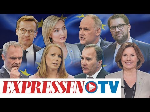 Uppsnack inför partiledardebatten i riksdagen