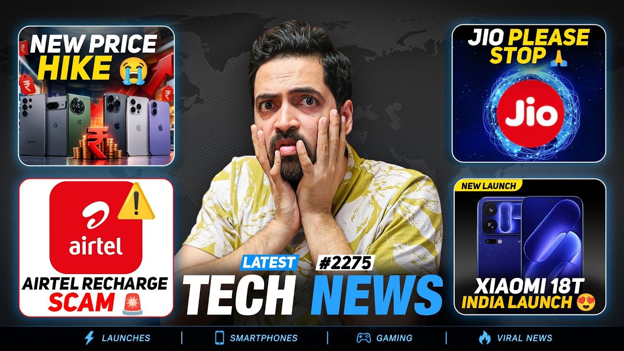 New Big Price Hike😭Jio Please STOP🙏, Recharge Scam,Xiaomi 18T India😍,Social Media Ban,S27 Ultra