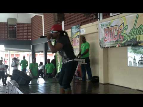 Konata Alleyne-BMobile School Tour 2011- Marabella Secondary School