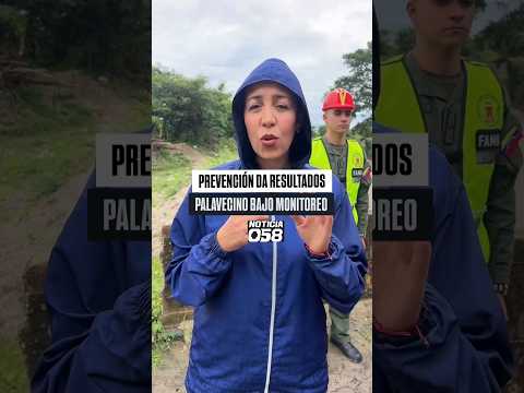 Despliegue de inspección en la quebrada Tabure, Mcpio Palavecino, estado Lara