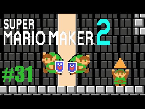 ZELDA MAKER! Super Mario Maker 2 Gameplay Part 31 Legend of Zelda Link DLC Update and levels!
