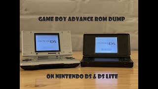How to Dump Game Boy Advance ROMs and Backup save data