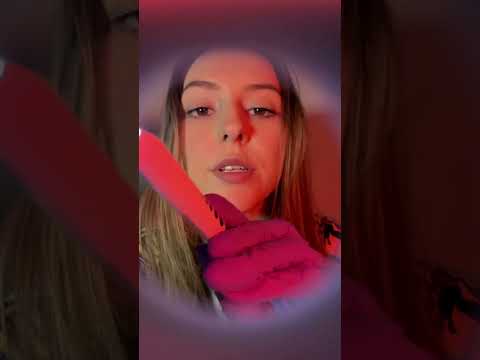 ASMR Relaxing Eye Exam 🥱 #asmr #asmreyeexam