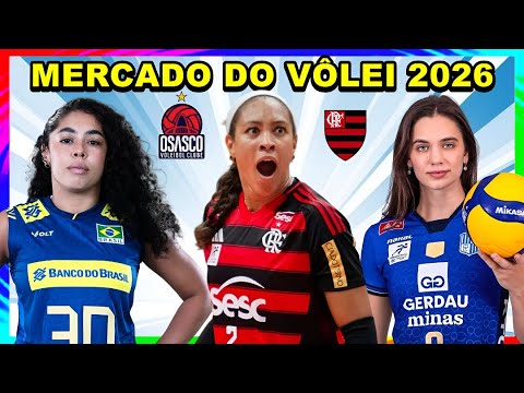 New signings at Flamengo, Osasco, Praia Clube, and Fluminense, which has undergone a significant ...
