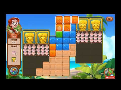 Lost Island Blast Adventure Level 1303 NO BOOSTERS - A S GAMING