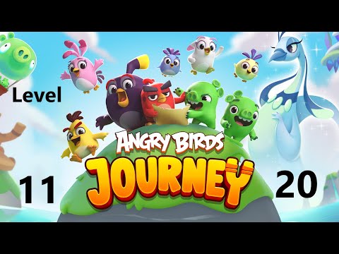 Angry Birds Journey Level 11 - 20 Gameplay Walkthrough