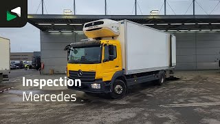 Mercedes-Benz Atego 1524 Atego 4X2 16t Thermo King T1200-R 1500kg Zepro tailga kjølebil | Bilde 2 - Autoline