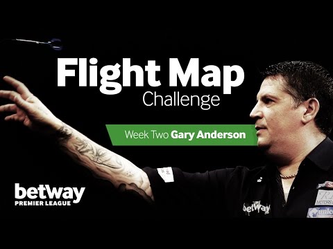 The Flight Map Challenge darts quiz | Episode 2 - Gary Anderson