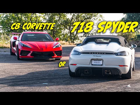 IS THE C8 CORVETTE AS GOOD AS A MID-ENGINE PORSCHE?
