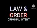 Law And Order Criminal Intent Custom 2022 3456 Theme Song Lyrics Made By We Tv Shows