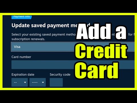 How to Add or Remove a Credit Card to Steam Deck Account (Easy Method)