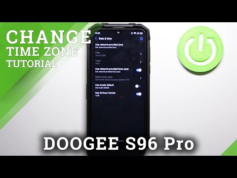 How to Change Date and Time on DOOGEE S96 Pro – Open Date and Time Settings
