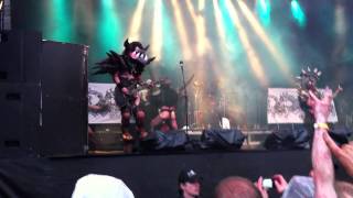 GWAR - Vlad the Impaler (Queen Elizabeth) @ Sweden Rock Festival 9/6 2011