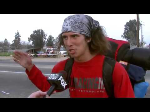 Uncensored Interview With Hatchet Wielding Hitchhiker