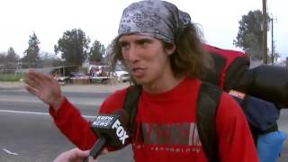 Uncensored Interview With Hatchet Wielding Hitchhiker