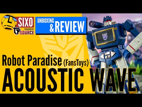 UNBOXING &amp; REVIEW: Transformers Robot Paradise (FansToys) RP-01 Acoustic Wave