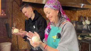 Воскресный завтрак с Каролиной и Кириллом