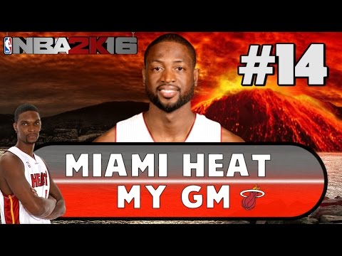 NBA 2K16 Miami Heat MY GM Ep. #14 - THE FULL COURT SHOT!
