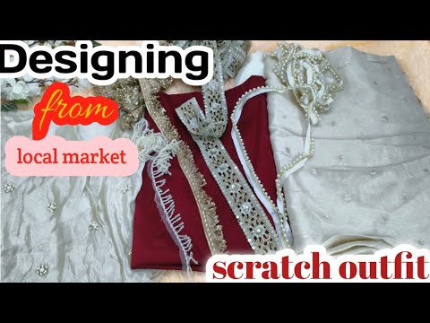 I made beautiful garara dress for wedding 👗 pinterest dress designs / sharara /garara designs