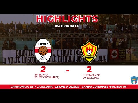 IDEALE BARI 2 - 2 ETRA VANCOUVER