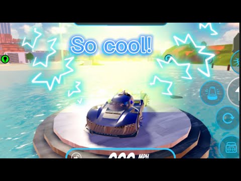 Driving around Roblox Jailbreak in the new limited car which is the Parisian exp-1