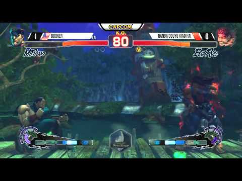 Booker vs Qanba Douyu Xiao Hai - CEO 2015 - Pools  #USF4
