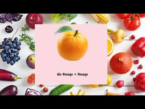 German Epictionary (BGK3012) Gemuse and Fruchte Video (Fruit and Vegetable)