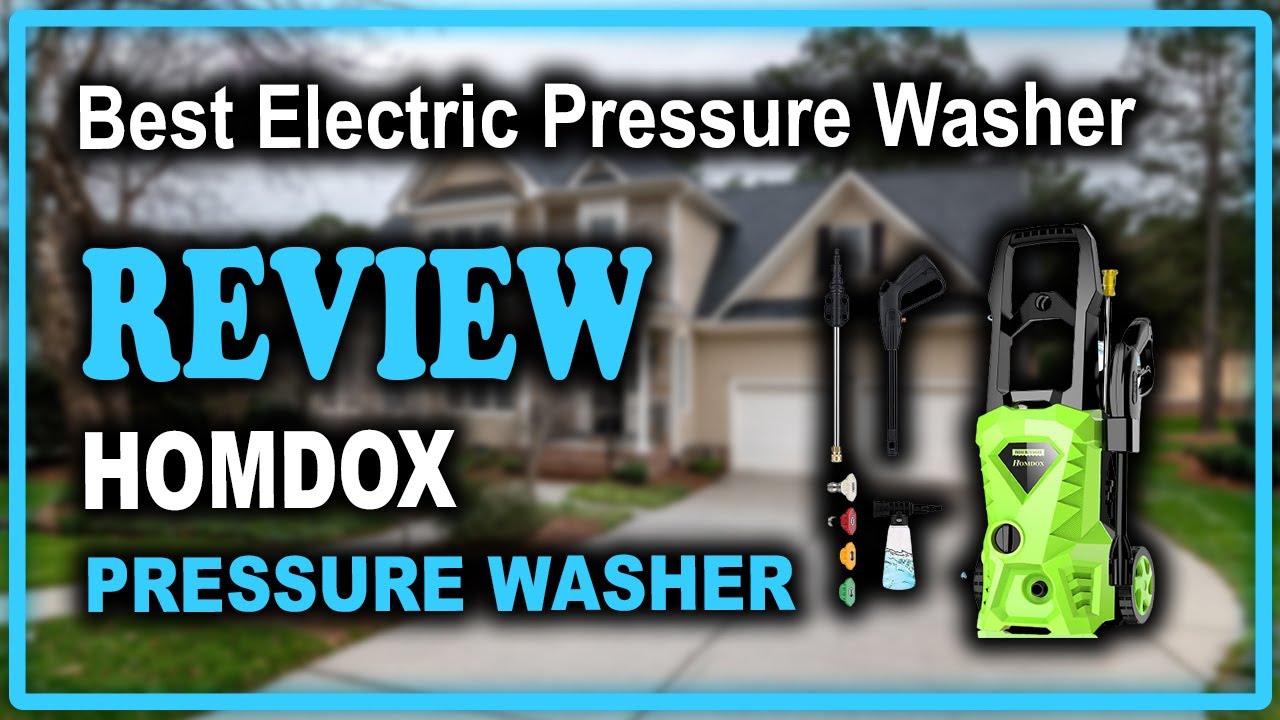 Homdox Electric Power Washer Review - Best Electric Pressure Washer on Amazon