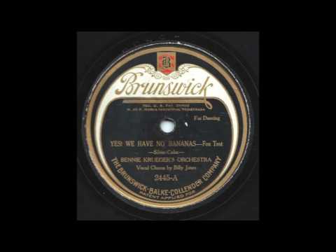 Yes! We Have No Bananas - Bennie Krueger’s Orchestra