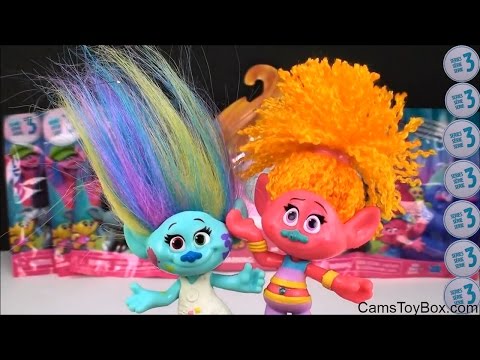 NEW Dreamworks Trolls Blind Bags Series 3 Opening Toys Surprises for Kids Play Toy Names Fun