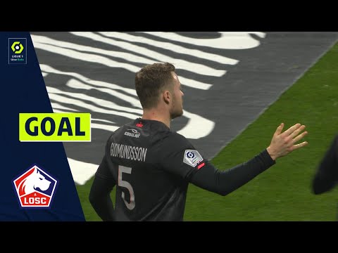 Goal Gabriel Johan GUDMUNDSSON (35' - LOSC) OLYMPIQUE LYONNAIS - LOSC LILLE (0-1) 21/22