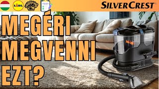 KÁRPIT- ÉS SZŐNYEGTISZTÍTÓ SilverCrest SPR 800 A1 MAGYARORSZÁG MAGYAR LIDL