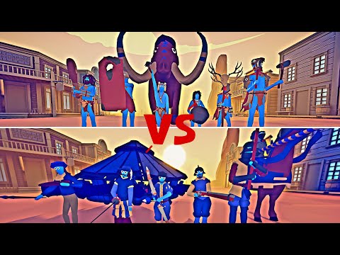 Tribal Team vs Renaissance Team | TABS 😨 Epic Fight
