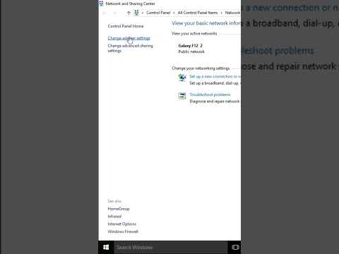 How To Ethernet not working Your Laptop & Pc 100% FIx Probelm In 10 Seocnds 😯 #windowstips #shorts