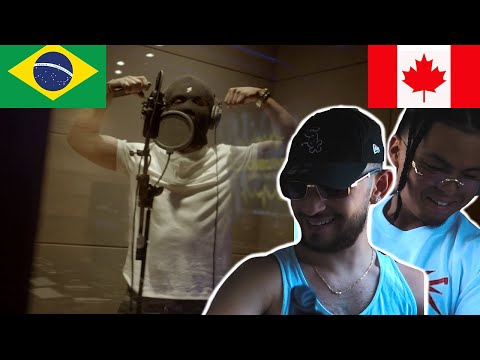 CANADIANS REACT TO BRAZILIAN TRAP - Aka Rasta - AIAI (Videoclipe Oficial)
