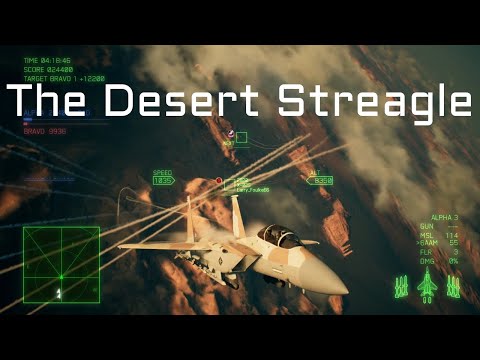 The Streagle of Roca Roja | Ace Combat 7 Multiplayer ft. F-15E w/ 6AAM