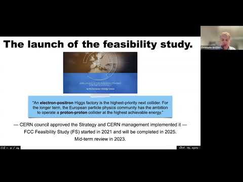 Christophe Grojean - SM and BSM bosons at the Future Circular Collider -COMETA Colloquium 28/10/2024