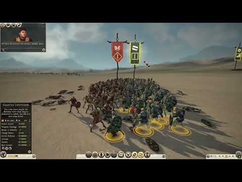 Total War Rome 2 Galatian Legioniaries vs Guerrilla Warriors