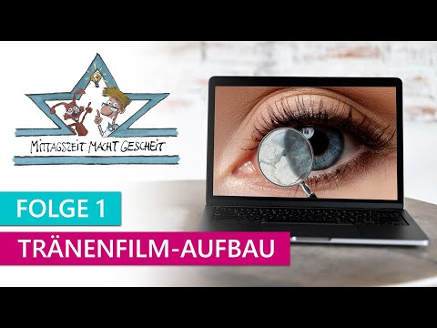 Tränenfilmaufbau und Basics der Tränenfilmanalyse (Mittagszeit macht gescheit – Folge 1)