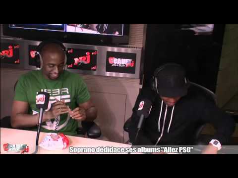 Soprano dédicace ses albums Allez PSG - C'Cauet sur NRJ