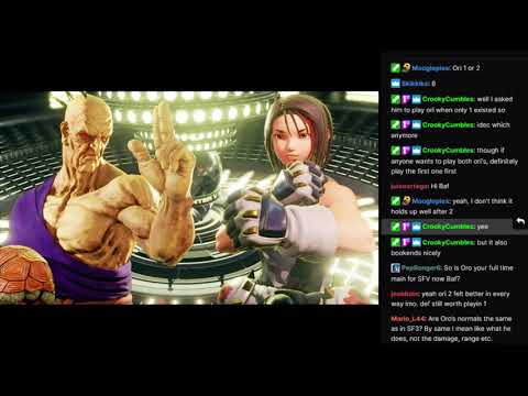 SFV casual matches w/ Oro 2021/08/19
