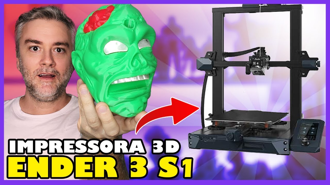 A MELHOR IMPRESORA 3D QUE JÁ TESTEI, Será mesmo?! Creality Ender 3 S1
