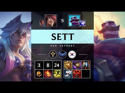 Sett Support vs Braum - KR Diamond Patch 25.16