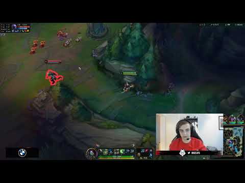 G2 Caps Akali Gameplay