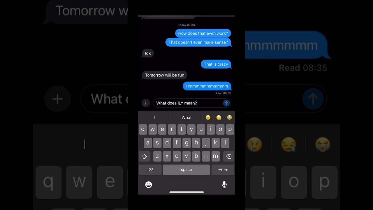 What Does ILY mean? Prank Text! 🤨🤨 #memes #funny